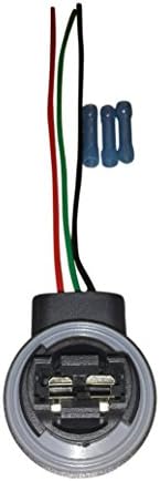 Muzzys 3157/4157 Pigtail arnês soquete para lâmpadas LED e lâmpadas padrão, luz de freio, DRL, luzes diurnas, backup,
