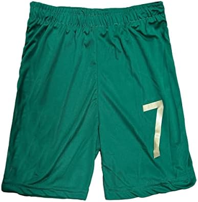 Legenda do futebol do MSTECO Portugal 7 Jersey Fan Kids Unisex Jersey/shorts Tamanhos de juventude