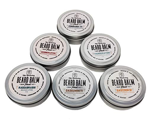 Mini Kit de barba básica de moustachery - raggabrash