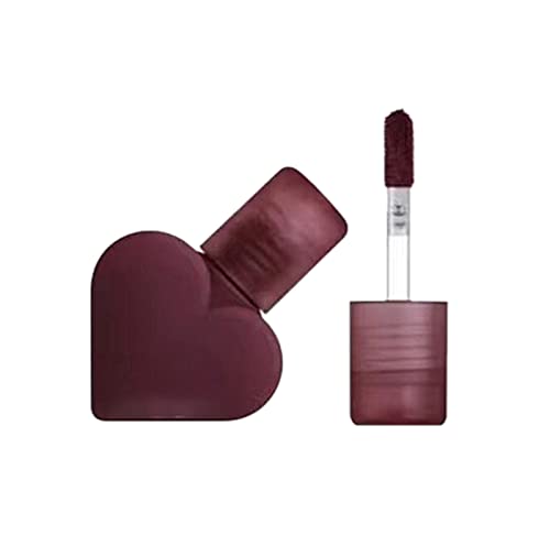 Guolarizi Love Velvet Non Stick Copo Lip Glaze Heart Coração de Almofada Lip Lip Light Velvet Lipstick 2ml Lip Stain Q Tip