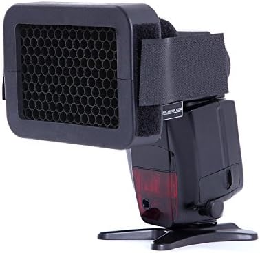 MOVO Quarto polegada Honeycomb Câmera rápida Câmera Flash Acessório de acessório para efeitos de iluminação