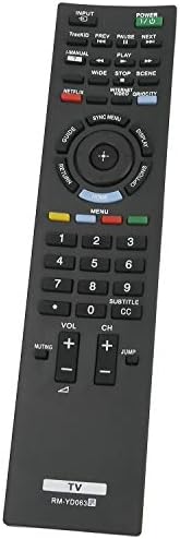 RM-YD063 Remote Replacement for Sony TV KDL-46EX620 KDL-55EX620 KDL-40EX621 KDL-40EX620 KDL-46EX621 KDL-55EX621