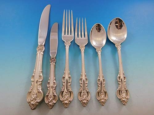 El Grandee, de Towle Sterling Silver Flatware para 8 serviços 55 peças