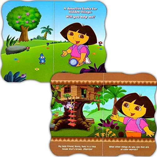 Nickelodeon Dora O Explorer Baby Toddler Board Books - Conjunto de quatro
