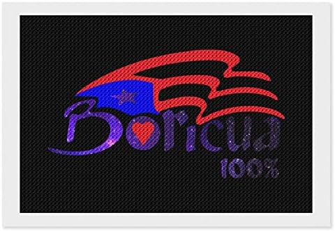 Galaxy Boricua Porto Rico Diamante Kits de pintura de diamante 5D DIY FLILHA FILIZAÇÃO RETRA DE ARTES DE WALL Decor para