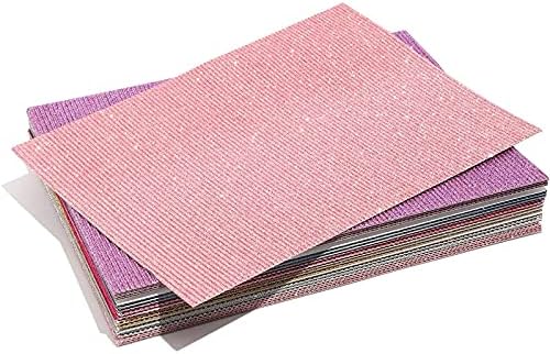 Glitter Cardstock Paper para DIY, artesanato