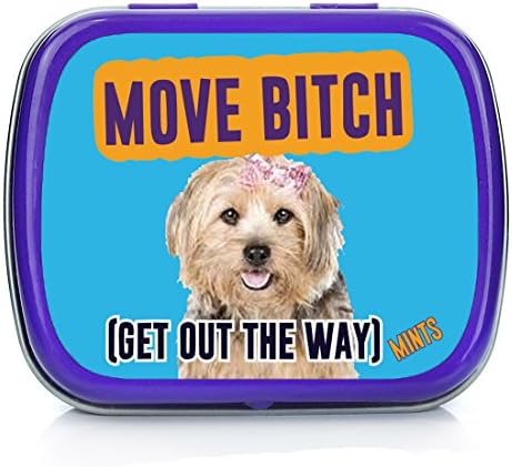 Mover vadia saia como hortelã Mints Funny Dog Gag para amigos Adult Stoking Stuffers Novidade Candy Peppermint Mints Badass estranhas