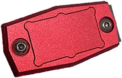 SM Sunnimix Magnetic Belt Clip Clip portátil Hold Giz Case para acessório de bilhar em piscina, vermelho