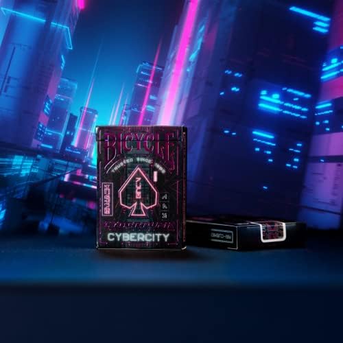 Bicycle Cyberpunk Cybercity Premium Playing Cards, 1 deck
