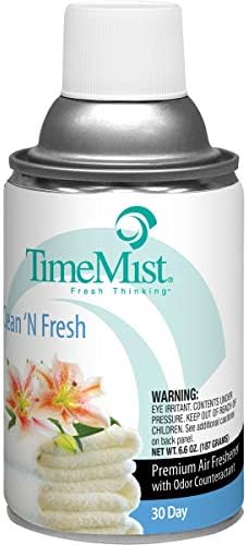 3 Conjunto - Empresas de Waterbury 33-2502TMCA Timemist Air Scownener, reabastecimento premium, limpo n 'fresco, 6,6 oz.