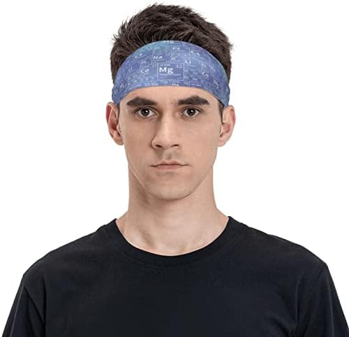 Trabalho unissex Pulseiras Tabela periódica química Funfuncional de bandana de panorâmica multifuncional de desempenho masculino