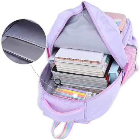 Backpack fofo para meninos meninas, grande capacidade para laptop de laptop de backpacks de bookbag de bookbag Daypack