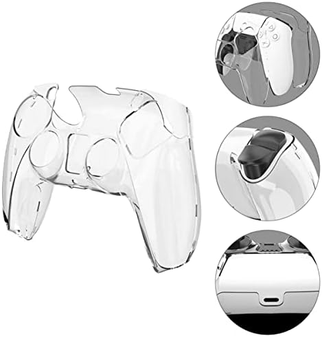 Solustre Clear case clara case de plástico gamepad case soger protetor protetor caso gamepad case clara jogo controlador controlador