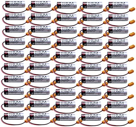 50-PACK ER17500V 3.6V 2700MAH LITHIUM PLC Bateria *Estoque dos EUA…