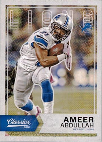 Futebol nfl clássicos 64 Ameer Abdullah NM-MT Lions