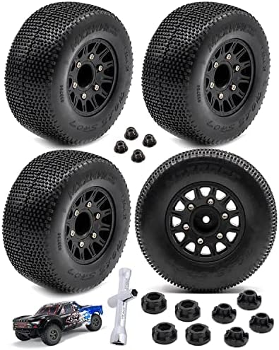 Pneus de caminhão rc rc rcmyou de 12 mm/14 mm, pneus RC Wheels para 1/10 barra 2wd 4 × 4, axial/arma senton/redcat rc4wd, substituição