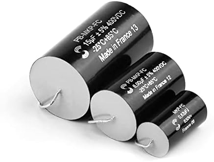 2PCS Divisor de capacitor de áudio dividido em frequência audiófilo 400V 630V 0.1UF-22UF Audios do alto-falante