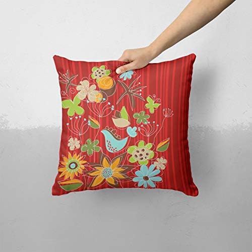 Iirov Red Vector Floral Design - decoração decorativa personalizada Decoração de casa interna ou ao ar livre Tampa