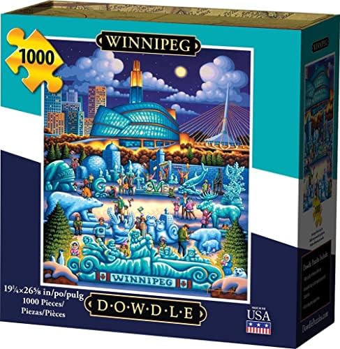 Quebra -cabeça de dowdle - Winnipeg - 1000