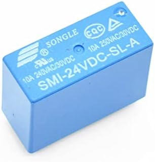 FOFOPE 1PCS Power Relays SMI-05VDC-SL-A SMI-12VDC-SL-A SMI-24VDC-SL-A 5V 12V 24V 10A Relé de Multi Finals de 4pin 4pin