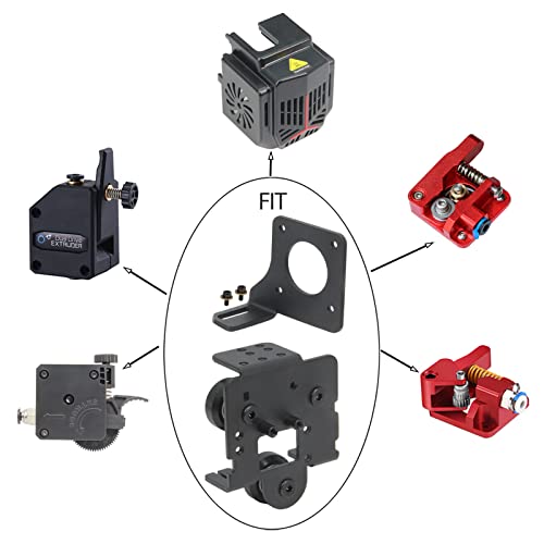 Zeberoxyz Ender 3 NEO 3D Atualizar a placa de acionamento direto com extrusora de engrenagem dupla com motor de passo apenas