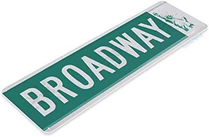 TinWorld Tin Sign Broadway Street Metal Sign Decor New York Liberty Cottage Bar Cave B222