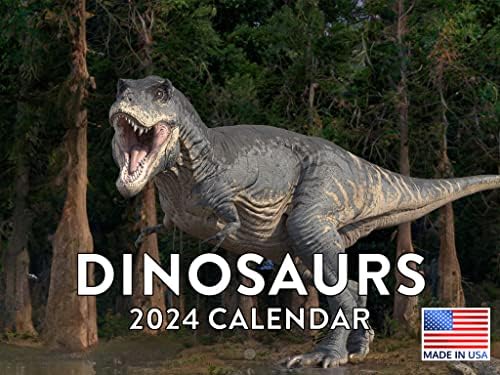 Calendário de dinossauros 2024