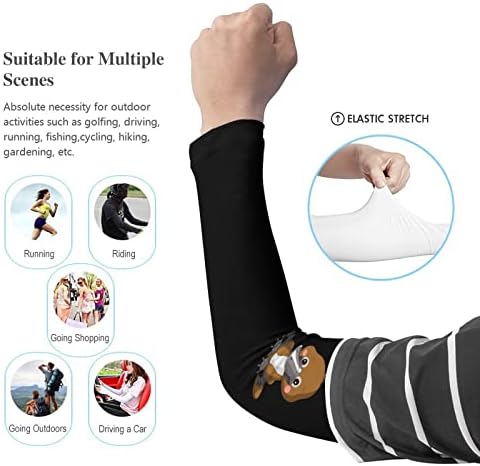 Fun Zoo Platypus Protection Sun Protecting Sleeves Sports Sports Compression Athletic Tattoo encobrimento para homens