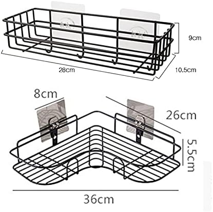 Jia e um banheiro de armazenamento de banheiro rack de metal sem chuve