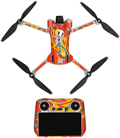 Drones 4K com adesivo de câmera adequado para Mini 3 Pro Body Standard Control Remote Version Acessórios de filme protetores