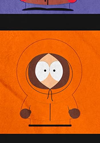 Intimo South Park Stan Marsh Kyle Cartman Kenny McCormick Color Frames Throw Blain