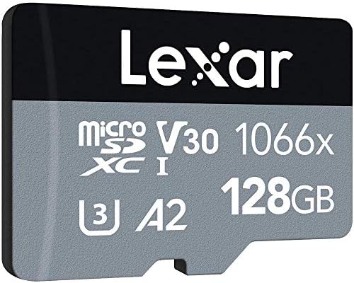 LEXAR LMS1066128G-BNANU 1066X MEMÓRIA MICROSDXC CARTÃO COM ADAPTADOR 128GB 3