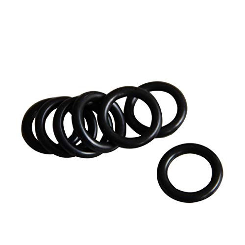 O-rings de borracha nitrila, 15mm OD de 3,5 mm de largura, métrica buna-n bata-n o-rings redondos vedação de vedação preta 50pcs