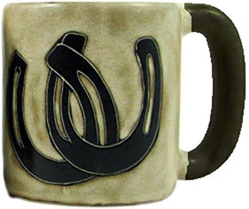 Caneca de grés mara - ferraduras - 16 oz