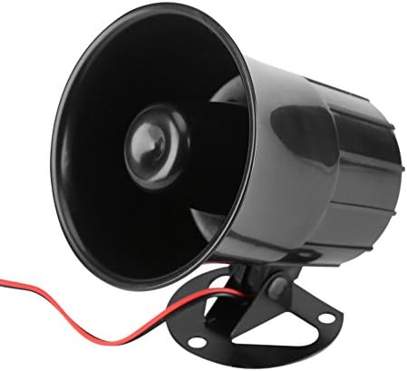 DC12V 15W Alarme de segurança com fio sirene siren Horn Loudspeaker Outdoor com suporte para o sistema de proteção de segurança doméstica