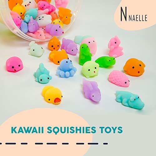 Aelle [82 PCs] brinquedos mole para crianças | Mini Mochi Sishy Toy for Boys & Girls - Mochis aleatórios embrulhados individualmente