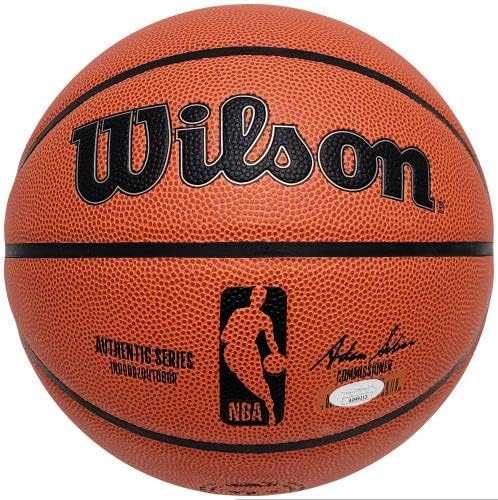 Ja Morant autografou autografado/externo Wilson Basketball Memphis Grizzlies Roy 20 JSA Stock 207965 - Bolfeas de basquete autografadas