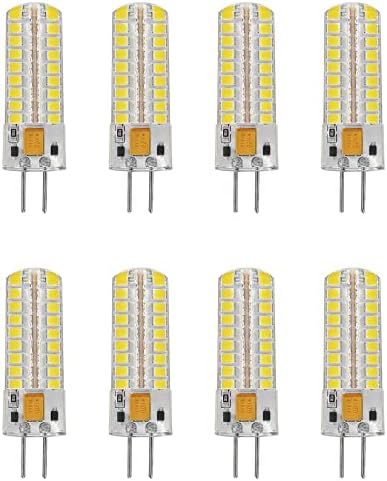 Lâmpadas LED G4 Lâmpadas LED 5W T3 JC Lâmpada de milho 40W Base G4 Bi-PIN Equivalente a halogênio para sob o puck do gabinete,