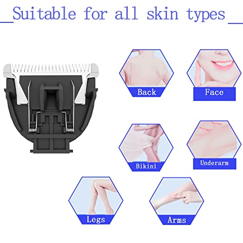 Lâminas de substituição de JUPSDDTH para Blades de substituição do Meridian Trimmer- compatível com a manipulação do