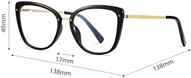 Melrose Anti -Blue Light Women Fashion Computer yeglasses TR90 Game Glasses Frames