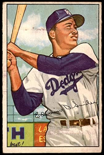 1952 Bowman 116 Duke Snider Brooklyn Dodgers VG Dodgers