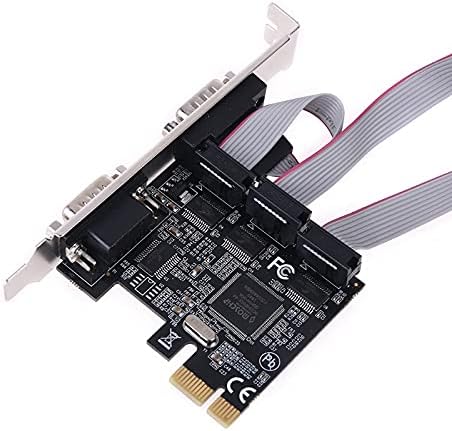 Conectores H052 TXB071 PCI Express Adicionar na placa 4 portas Cartões de riser serial Multi RS232 DB9 Com PCIE Adaptador de