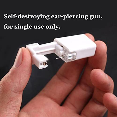 Pistola de piercing na orelha, kit de pistola de piercing de orelha descartável SOTICA 7pcs com punção de segurança do