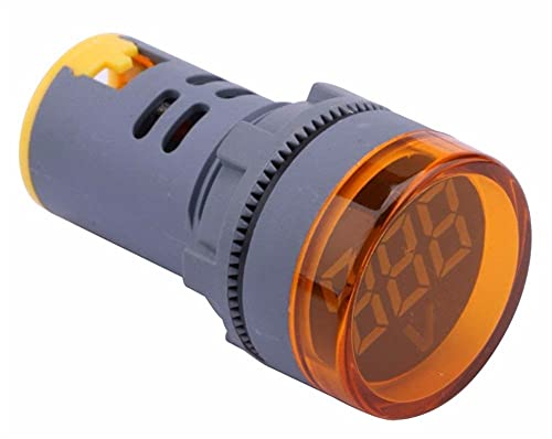 Exibição do LED NIBYQ Digital Mini voltímetro AC 80-500V TOLENTE TOLEGENTE TESTENTE DO TESTE DE MEDIGO VOLTO PAINEL DE LUZ