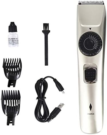 Cabelo elétrico Lykyl Clipper fino Timer de cabelo Fino Impermeável Baixa ruído de aço inoxidável cortador de cabelos