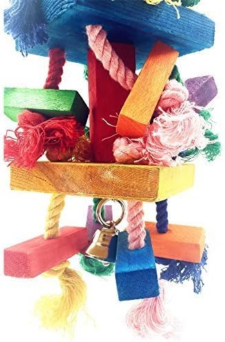 Block Block Brinquedos de pássaros para papagaio por Aiminuo
