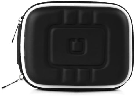 Edição limitada preto eva mini hardshell leve caixa de transporte para fujifilm finepix f800exr, f850exr, câmera digital