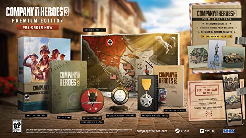 Companhia de Heroes 3: Premium Edition - PC