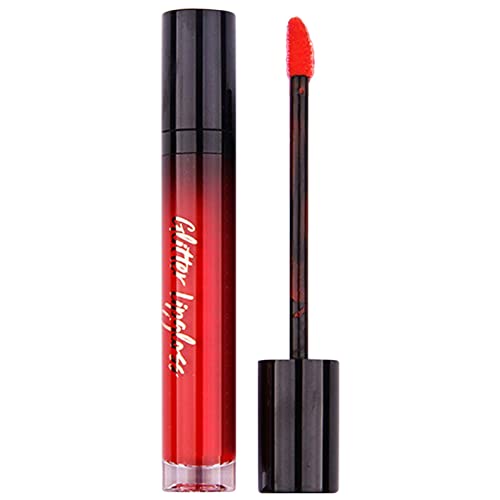 WGUST Gloss lábios coreanos para adolescentes 2pc Non Stick Cup Lip Gloss Fácil de colorir batom líquido Lipe