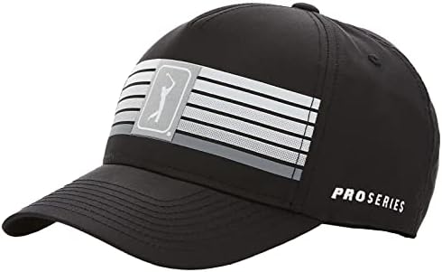 PGA Tour Men Stripe Golf Cap